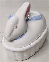 Easter Bunny with Lid and Base