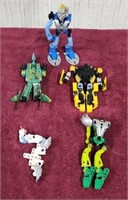 3 Lego Transformers and 2 Others, non-lego