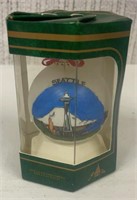 2002 Seattle Space Needle Christmas Ornament