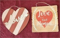 2 Love Signs, 10-12"
