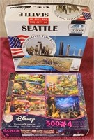Seattle 4D and Disney Puzzles