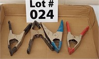 Assorted Clamps 6"