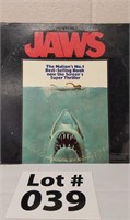 Jaws Vinyl Record