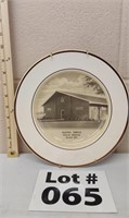 Masonic Temple Collector Plate