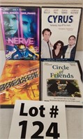 Assorted DVD Movies - 
Nerves, Cyrus, Circle of
