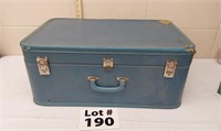 Vintage Suitcase w/ Blanket