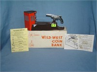 Vintage Wild West bank circa 1950's