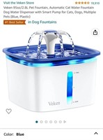 Veken 95oz Pet Fountain