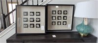 TWO (2) FRAMED DÉCOR PIECES