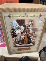 LIGHTED HOLIDAY HOUSE