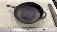 13 inch Texsport cast iron fry pan