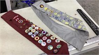 Sashes with patches