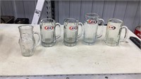 A&W and Frosty root beer mugs