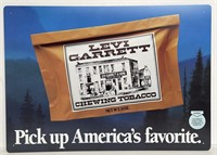 Levi Garrett Chewing Tobacco Tin Sign Measures