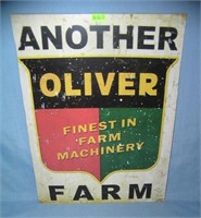 Finest Farm machinery retro style advertising sign