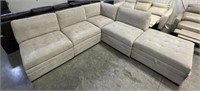 5 pc Fabric Modular Sectional Sofa