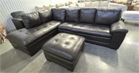 3 Pc Leather Sectional Sofa