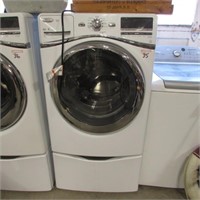 WHIRLPOOL  - DUET FRONT LOAD WASHER W/ STORAGE