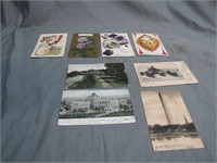 Lot of 8 Vintage Antique Assorted Postcards