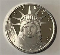 Olympic Liberty Silver Round
