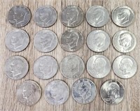 (19) Eisenhower Dollars