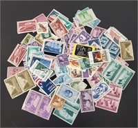 (100)+ US Postage Stamps