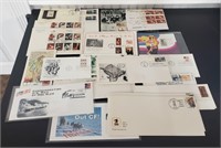 (25) US First Day Stamps & Envelopes