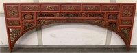 19th Century Oriental Carved Wall Plaque