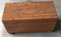 Wood Storage Chest