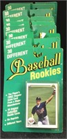 (9) Packs of 30-Count Rookie Baseball Cards