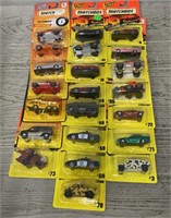 (22) Vintage Matchbox Cars