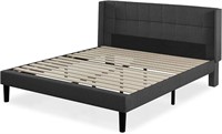 ZINUS Dori Upholstered Platform Bed Frame - King