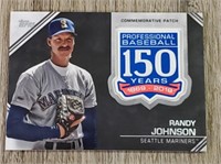 Randy Johnson Commemorative Patch Card