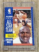 1991 Fleer Michael Jordan Allstar Card