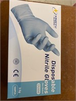 10 boxes of 100 count nitrle disposable gloves
