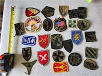 military patches US & germany lot of 25