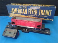 AMERICAN FLYER #716 Coal Dump Car - WORKS