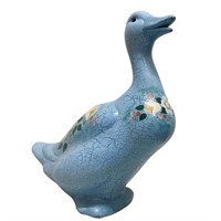 Vintage Ceramic Duck Hand Painted