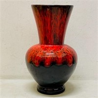 Vintage Pottery Vase 10" x 6"