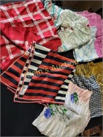 Vintage scarves vera, japan and more! lot of 6