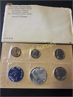 1965 S US silver special mint set coin set