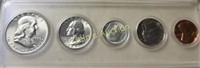 rare 1959 us coin mint set silver coins