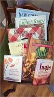 Cookbooks and women's daily devotionals