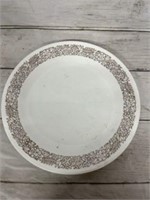 Woodland brown corelle plate