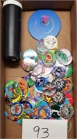 100 Pogs with Slammer and Tube