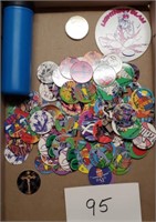 100 Pogs with Slammer and Tube
