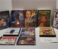 DVD and CD lot
