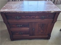 Tennessee marble top wash stand.  Look at the