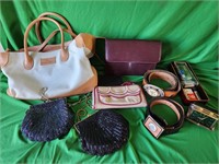 Purses,  leather tooled belts, and more.  Look at