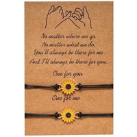 Sunflower Bracelets x 10